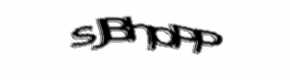 Security check image, please type the characters shown