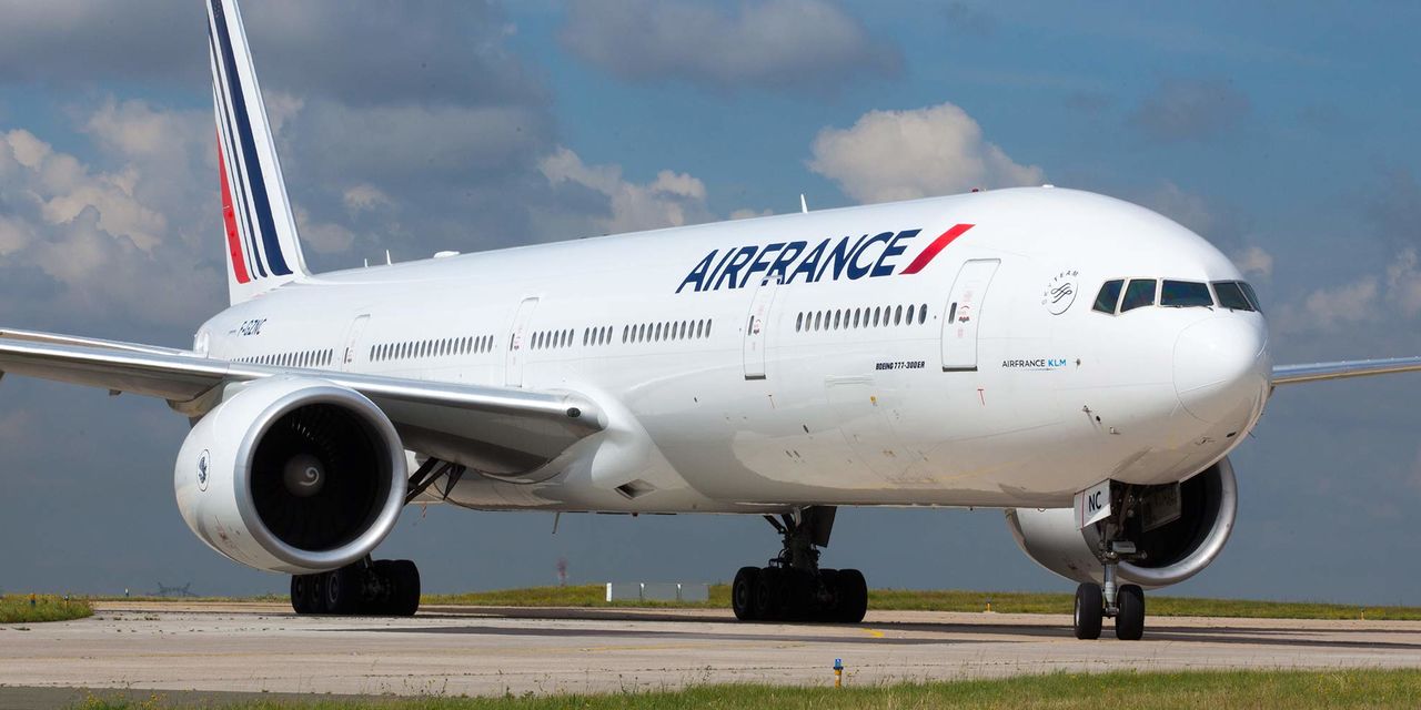 Air france b77w business class