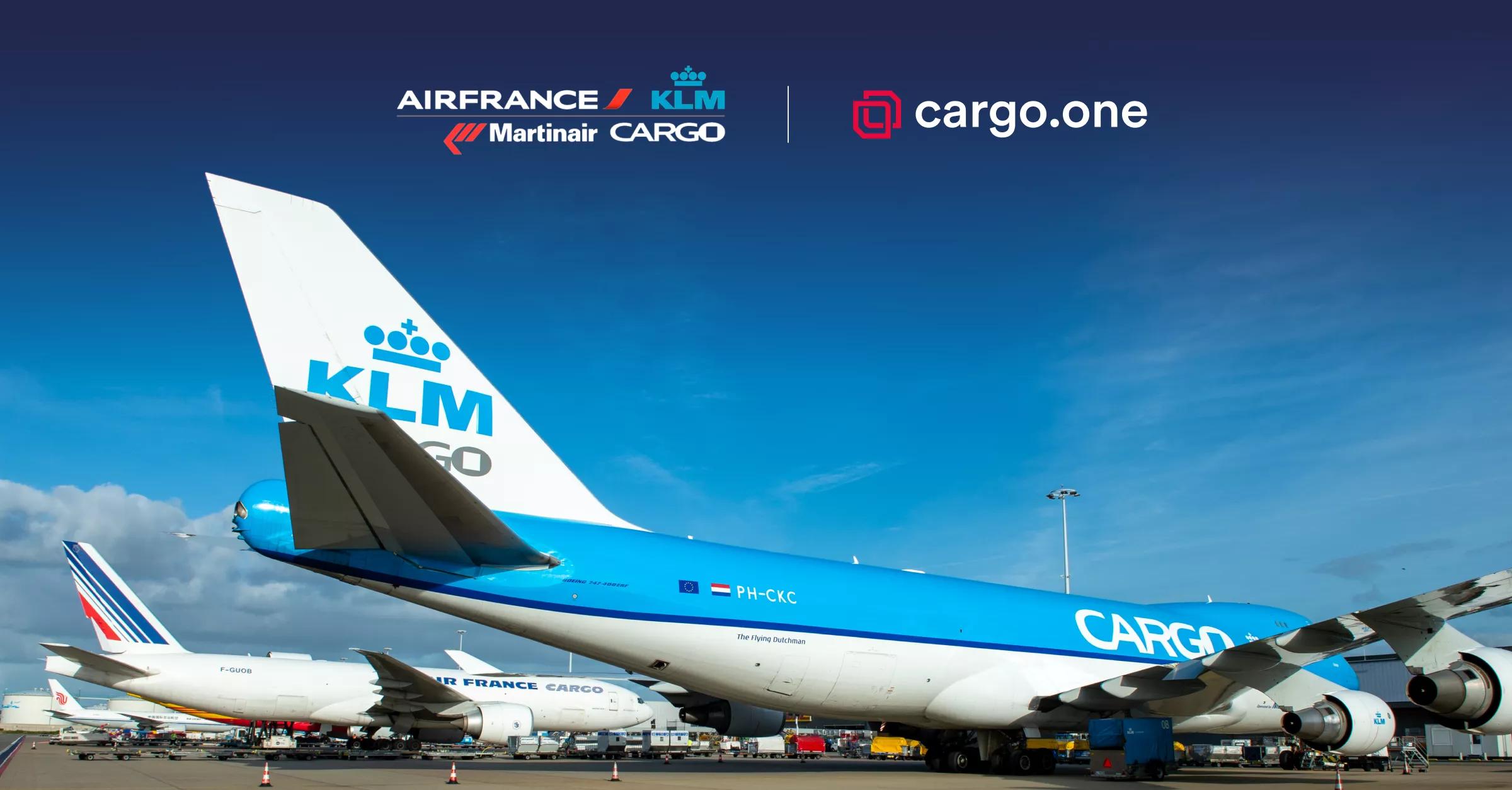 エールフランス KLM マーティンエアーカーゴ、cargo.oneと提携し